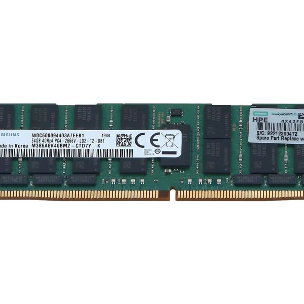 Competitive Price Quad Rank x4 DDR4-2666 Ddr4-2666 815101-B21 HPE 64GB RAM and