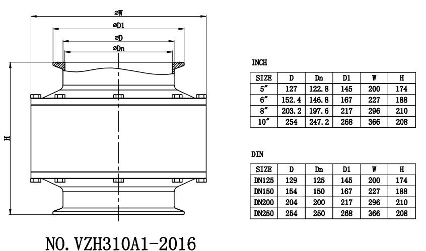Не возвращенные задерживающие клапаны набивкой DN200 EPDM гидравлические