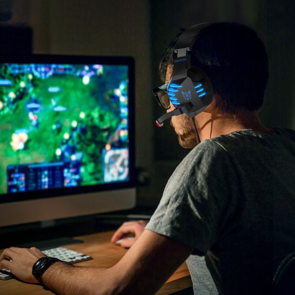 Over Ear 100mA 2.2m Onikuma K17 Stereo Gaming Headset