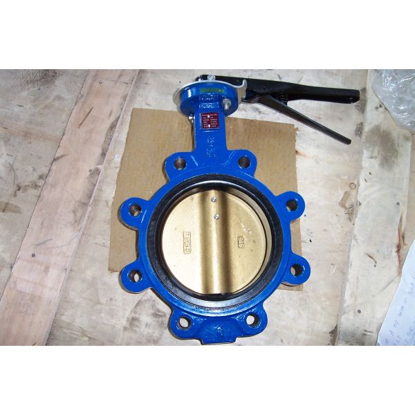 High Performance ANSI Lug Butterfly valve with NBR / EPDM / PTFE seat