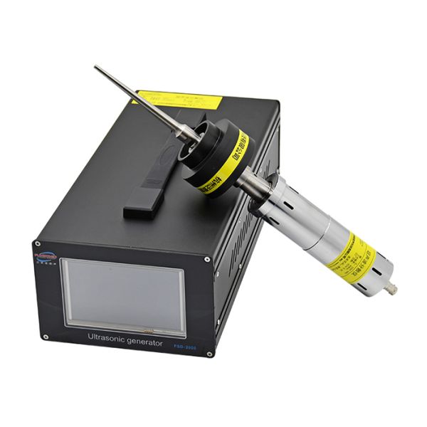 Ultrasonido de 40Khz en química orgánica con cuerno de titanio