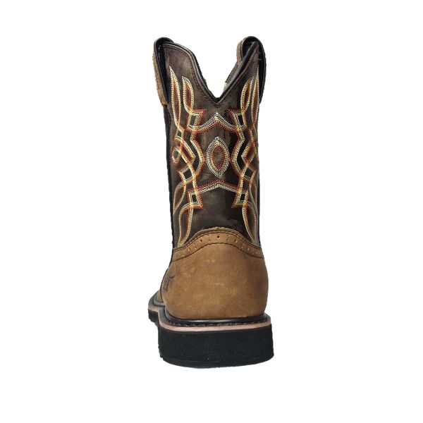 Cowboy Square Steel Toe Spange Lining Goodyear Protection Footwear Perfect Sector