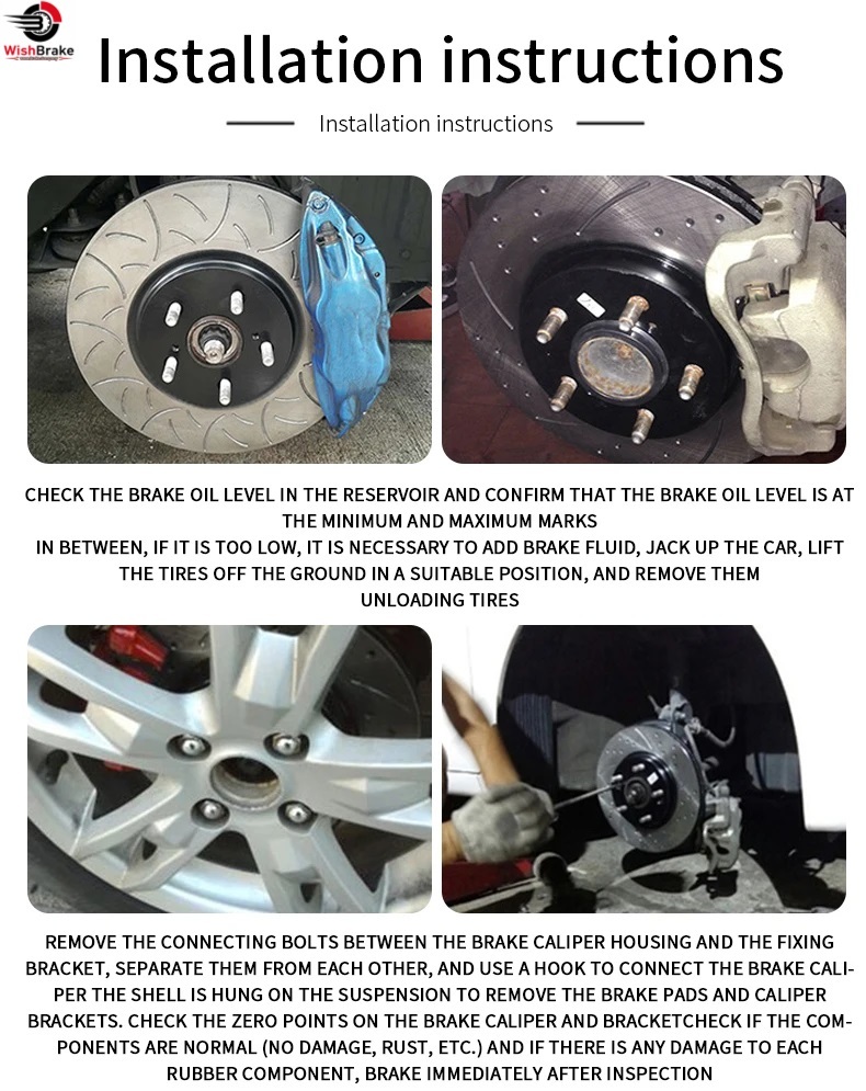 Brake Disc supplier Wholesale drilled and slotted front Brake Disc For Audi Noiseless Resolve Brake Shaking Good Heat Dissipation Auto Parts Car Brake Discs Automotive BRAKE ROTOR