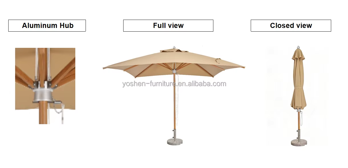 Patio Rome Umbrella Parasol Outdoor Umbrella