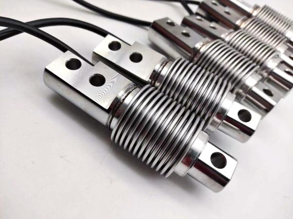 WL-129 ステンレスベローズ型ロードセル 5-500kg Mgレベル精度 薬液供給システム用