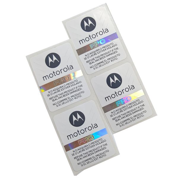 Custom logo Trackable Serialized Waterproof Anti-Anti-ounterfeiting Labels Stickers for Cosmetics
