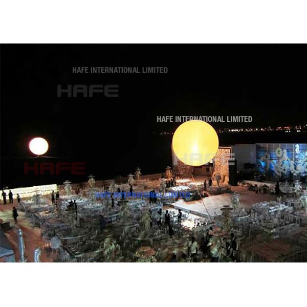 Большой на открытом воздухе воздушный шар гелия событий освещает 5 м/16,4 Фт подгонянного логотипа рекламы