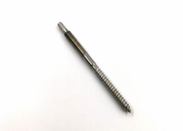 Hex End Stainless Steel Hanger Bolts High Strength For Fixing Solar Panels