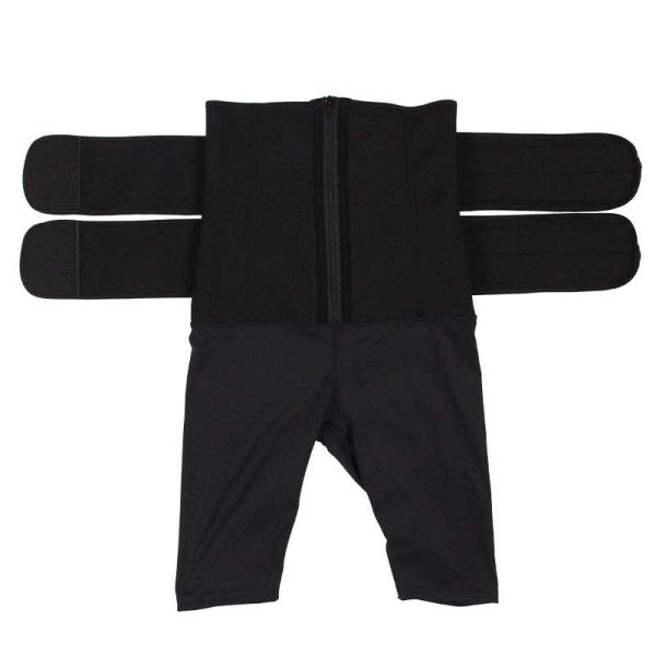 Лето брюки профилировщика ноги 5 пунктов удваивают высокие гетры Waisted с тренером талии