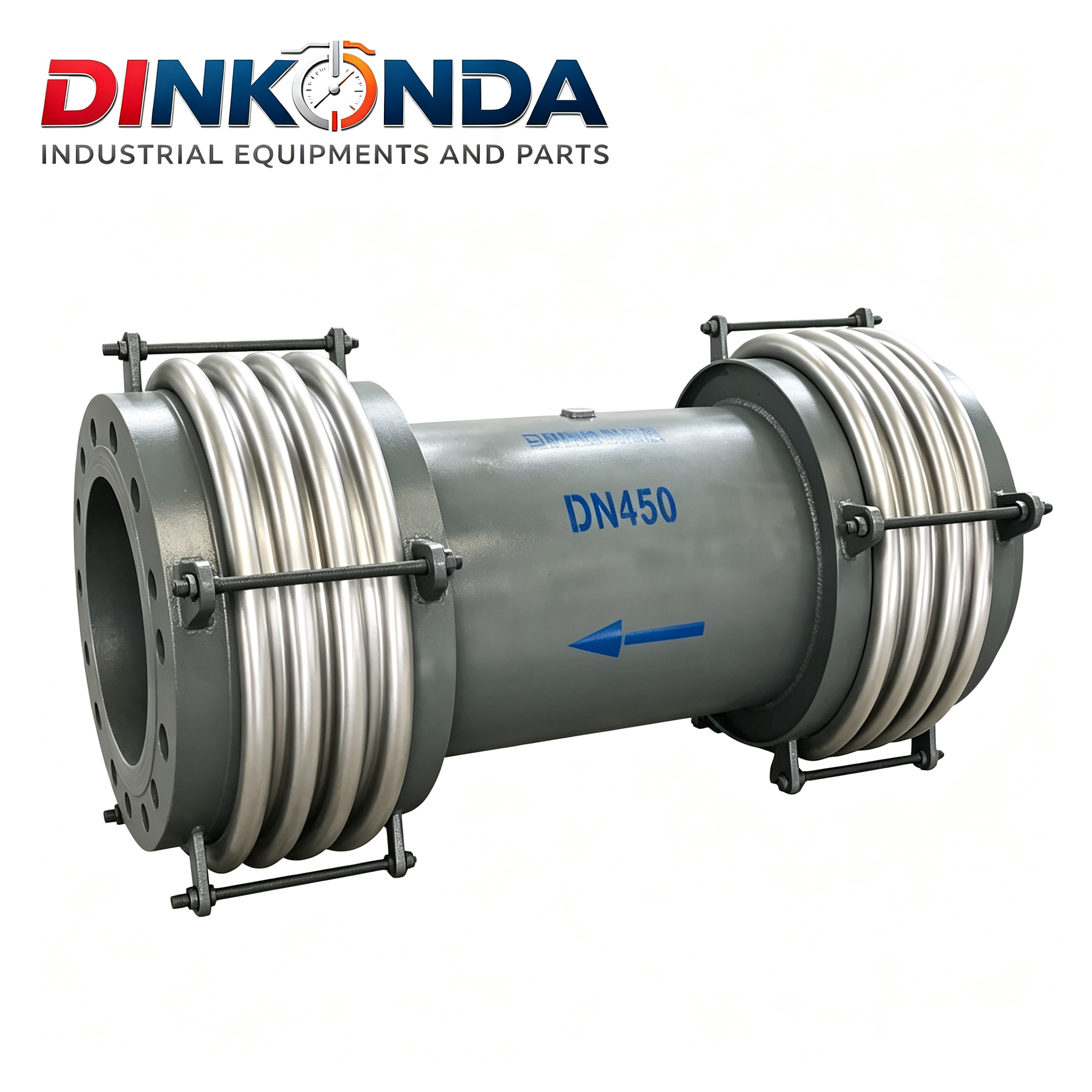 EJMA Three Way Corrugated Power Plant Expansion Joints Flexible For Boiler Room Pipe