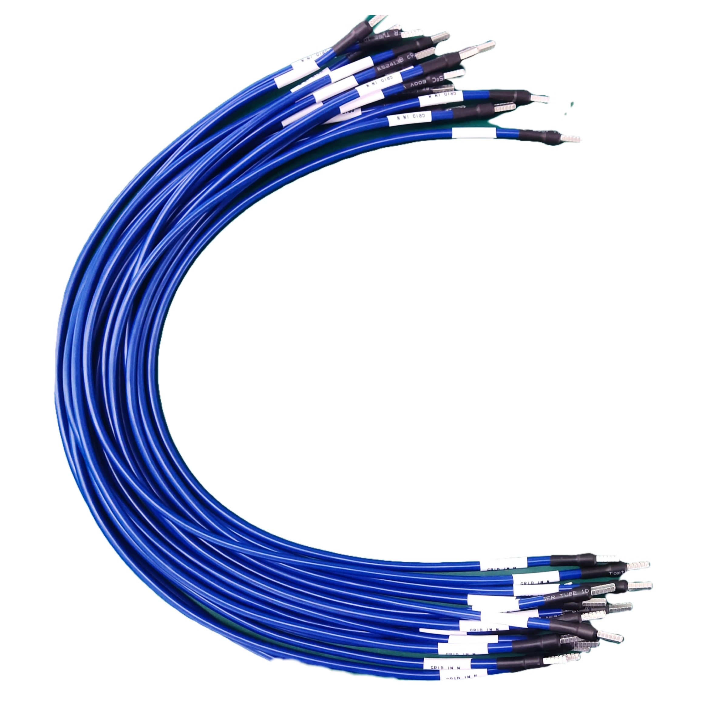 Проводки голубые наружные 620mm провода силы UL1015 10AWG подключи и играй автомобильной