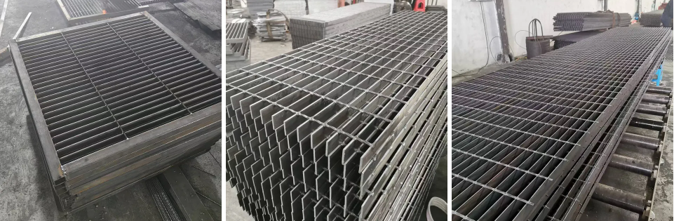 316 Stainless Steel Grating with Slip-Resistant Surface and Customizable Sizes for Industrial Applications