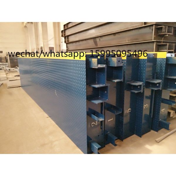 Коррозионностойкий масштаб Вайгхбридге тележки 100т 3×18м