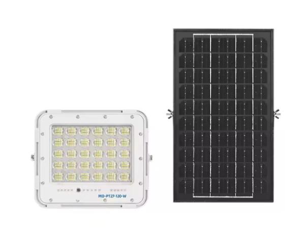Novos Fabricantes Lâmpadas de painel de silício monocristalino à prova d'água Lâmpadas solares LED Lâmpada de inundação solar exterior