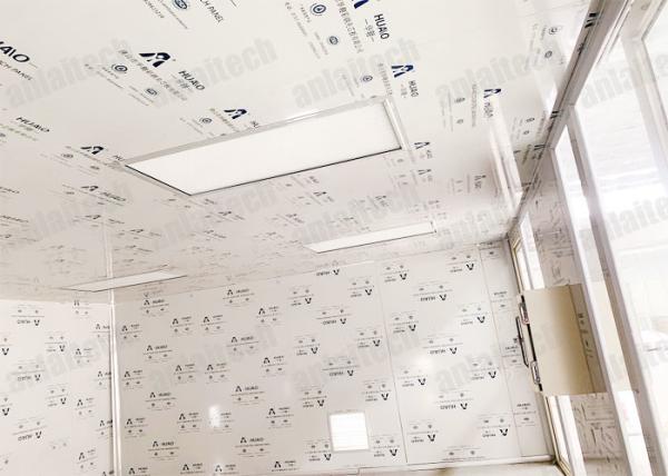 Laminar Air Flow Hard Sided Wall HEPA Cleanroom , Prefabricated ISO Class 7 Cleanroom
