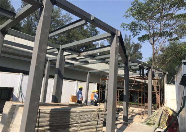Construções de armação de aço agrícolas, construções pre manufaturados do metal de grande resistência