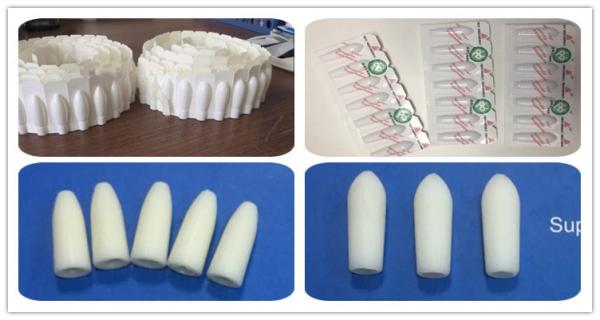 High Accuracy Suppository Filling And Sealing Machine Automatic Torpedo Type