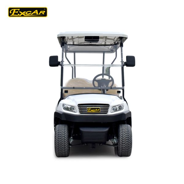 Electric Golf Carts Designed with Lithium Battery 48V 105Ah 5KW AC Motor and 6 Seats Offering 25 Percent Climbing Ability