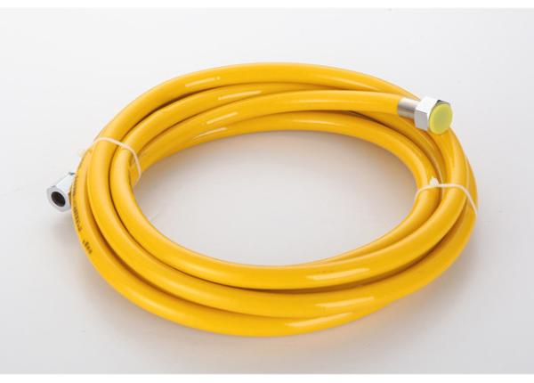 Anti Explosion Gas Hose Pipe Thread Connectors , 1500mm gas cooker hose