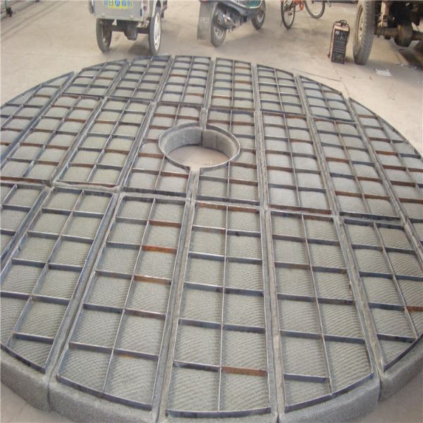 Anti Acid Wire Mesh Mist Eliminator Knitted Mesh Demister Pad For Gas Scrubber