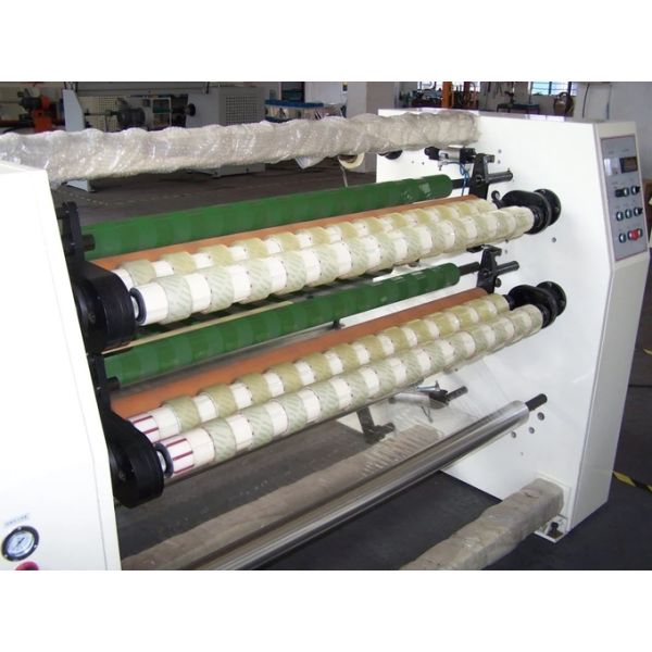 Cinta adhesiva de cuatro ejes que raja haciendo la máquina para la cinta de Bopp Tape/PET