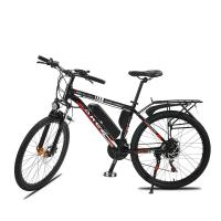 Lithium Battery Two Wheel Drive Electric Bike 15.5mph Soft Tail Frame