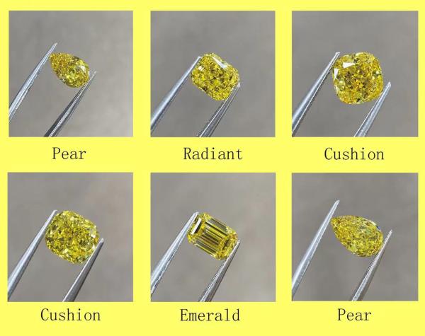 IGI certificou diamantes sintéticos do cvd o laboratório do projeto que da joia da ferramenta do cvd fez os diamantes que earing a colar