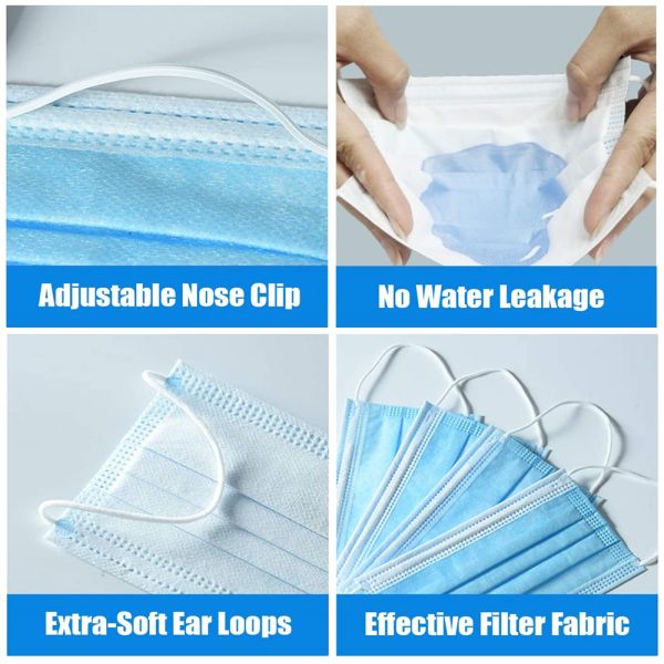 Norme médicale chirurgicale du niveau 3 EAC de masque protecteur 510k