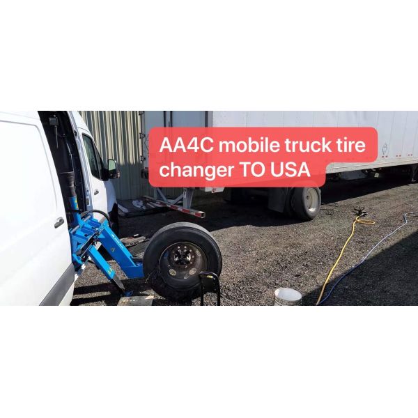 AA4C Mobile truck tire changer truck tyre changing machine AA-MTTC26S