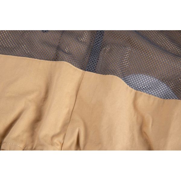 Lightweight Breathable Utility Jacket with Mesh Lining and Multi-Pocket Design