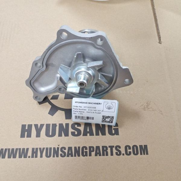 Excavador Engine Parts For ISUZU 4JB1 4JA1 4JG1 de la bomba de agua 8-94140-341-2