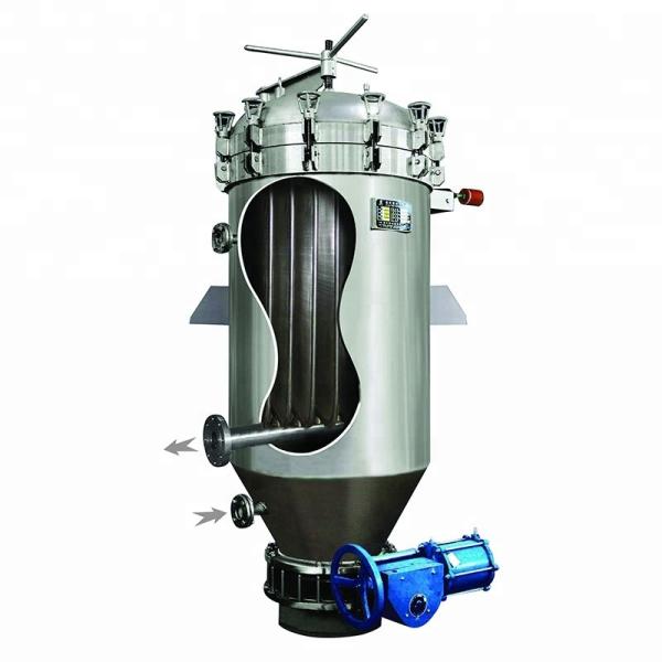 NYB Vertical Pressure Leaf Filter 10㎡ Filtration Area 150L Cake Volume