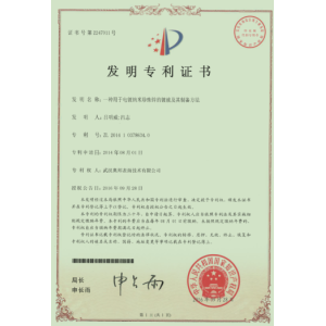 Wuhan Aobong Surface Technique Co., Ltd. Certifications