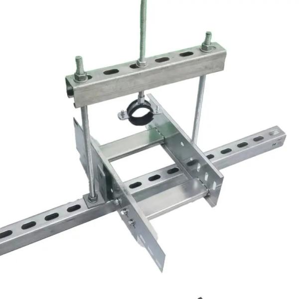 Aluminium Electrical Seismic Bracing Restraints For Industrial Piping Cable
