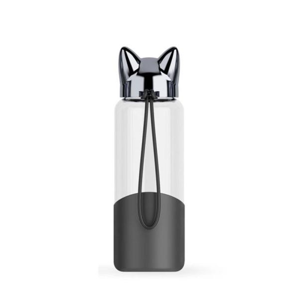 Single Wall Insulated water Glass Drinking Bottles for Outdoor Sport