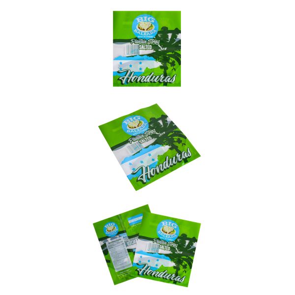 Custom Printed Plastic Packaging Bag 3 Side Seal Snack Food Packaging For Pita Pancake Taco