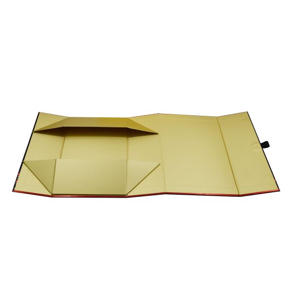 Foldable Wine Champagne Gift Box Magnetic Rigid Gift Box