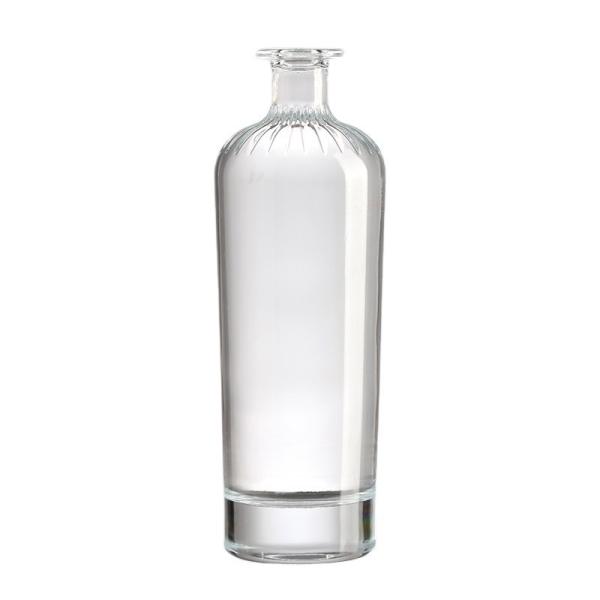 Bouteille en verre de vin de 500 ml, à la surface transparente et à l' écorce acide
