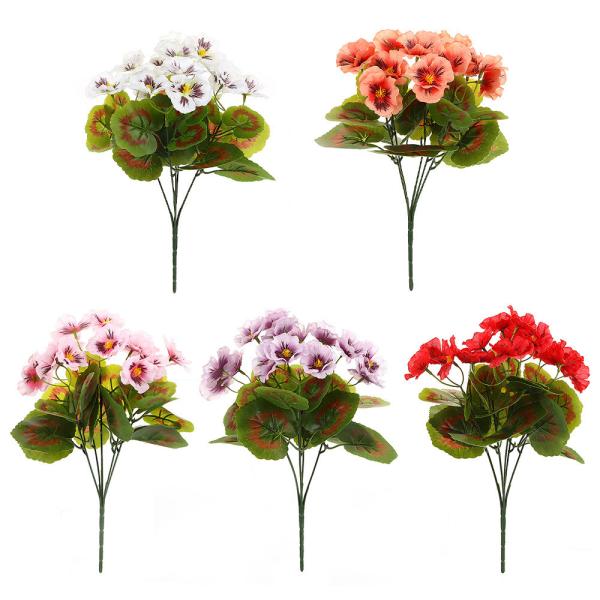 Simulated Flower Wedding Haitang Hydrangea Bundle Home Hotel Photography Flower Arrangement Ornament Artificial Fake Flower Decoration Wholesale