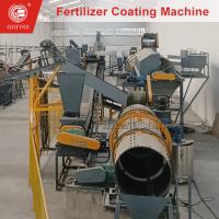 Granulos de fertilizantes de liberación lenta de alta calidad Equipo de recubrimiento automático de fertilizantes
