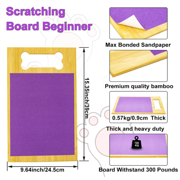 Dog Nail File Scratch Pad High Quantity Advantage for Dogs' Nail Grinding Nails