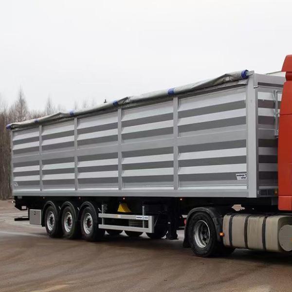 ABS Anti-lock Braking System Integrated Flatbed Trailer for Transport Truck 2/3 Axle