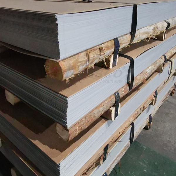 Preço baixo SS 316 316L Placa laminada a frio Moinho de borda Chapa de aço inoxidável 2B Terminada 1250mmx2500mmx0.7mm