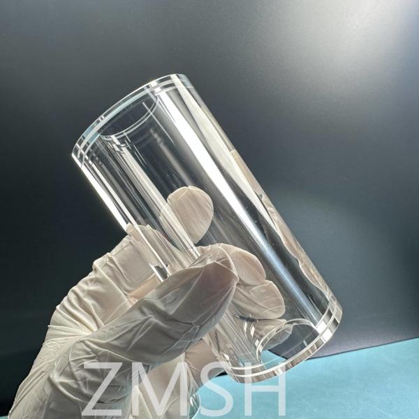 sapphire tube sapphire pipe KY methood OD:50 ID:25 Length100 High Hardness and Wear Resistance: