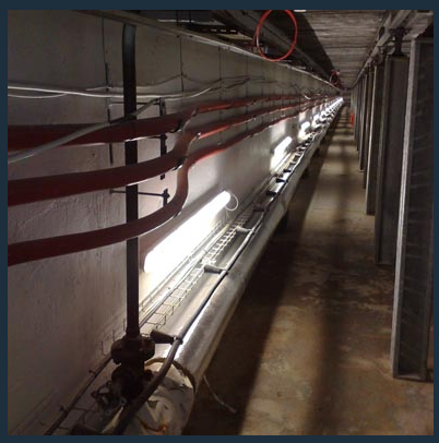 Coal Mine Leaky Feeder Cable , 75 Ohm SLYWV-75-10 Leaky Feeder Cable For Russia Mines Tunnels Ships