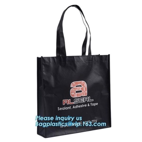 Full color printing non woven bag made by 80gsm fabric non-woven shopping bag for shopping package, bagplastics. bagease
