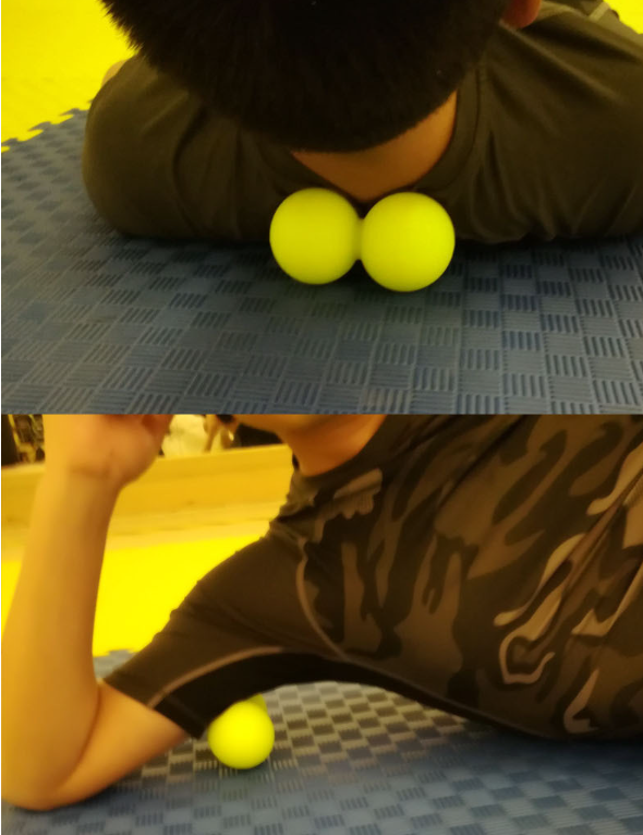 Peanut Massage Ball - Double Lacrosse Massage Ball & Mobility Ball for Physical Therapy