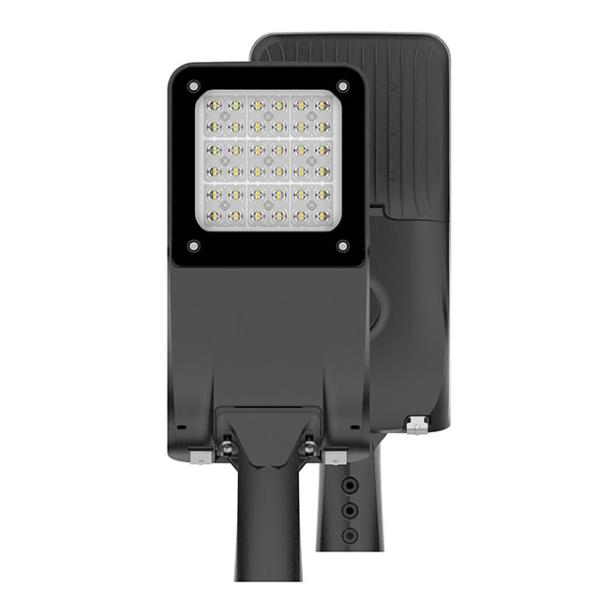 Tempered Glass Cover 2300K 60W LED Street Light With 10KV Surge Protection
