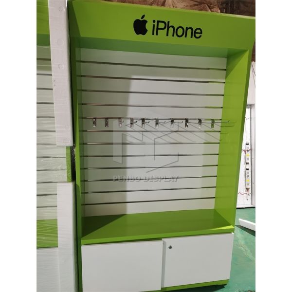 Slat Wall Display Phone Store Furniture Cabinet 5mm Thick MDF