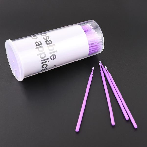 Safety standard GB/T 32610 Disposable Dental Ultra fine regular cylinder Micro brush Applicators s m l
